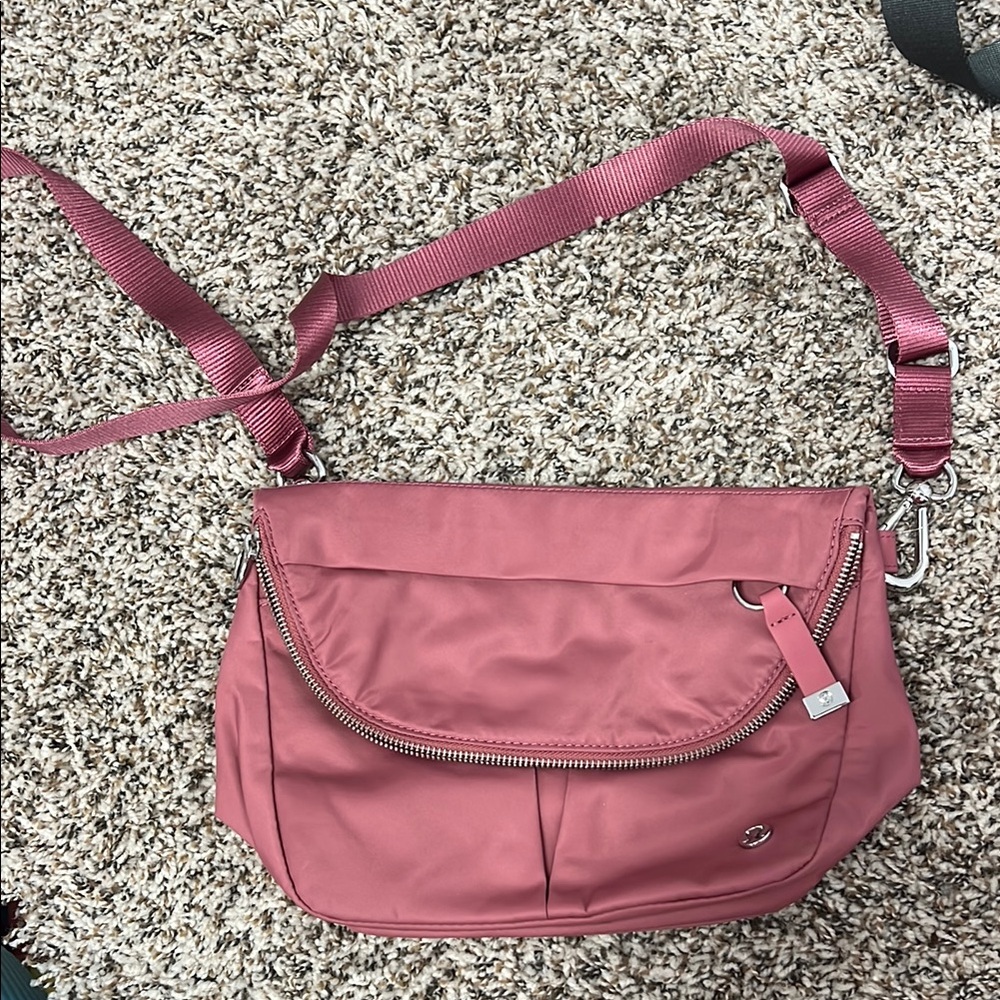 Lululemon Pink Crossbody Bag